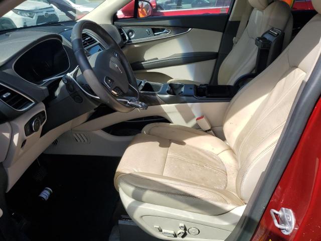 2LMPJ8LP0HBL24174 - 2017 LINCOLN MKX RESERVE Կարմիր լուսանկար 7