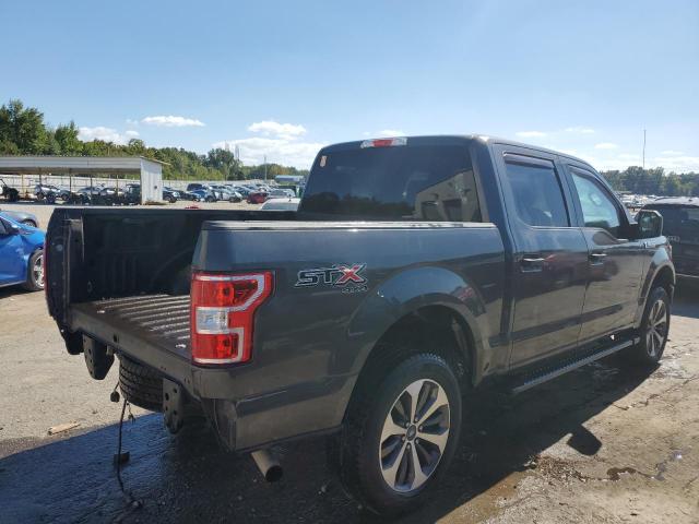 1FTEW1E53KKF09683 - 2019 FORD F150 SUPERCREW GRAY photo 3