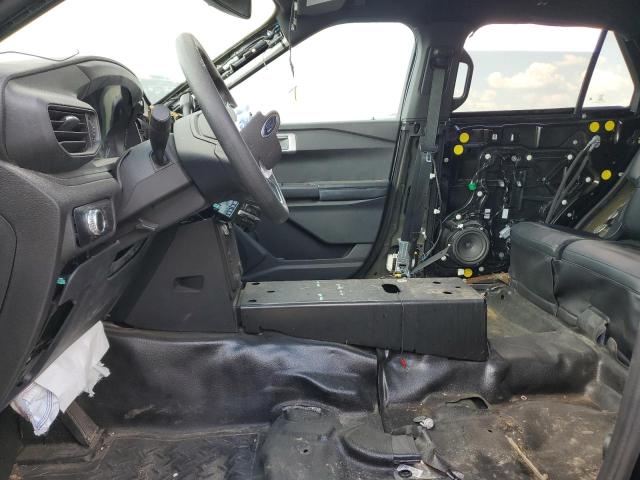 1FM5K8AB4NGC26406 - 2022 FORD EXPLORER POLICE INTERCEPTOR შავი ფოტო 7