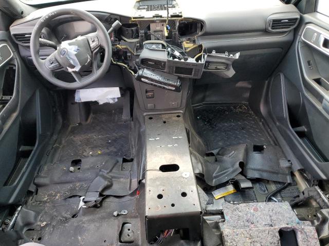 1FM5K8AB4NGC26406 - 2022 FORD EXPLORER POLICE INTERCEPTOR შავი ფოტო 8