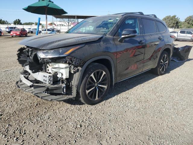 5TDJZRAH3MS069920 - 2021 TOYOTA HIGHLANDER XSE BLACK photo 1