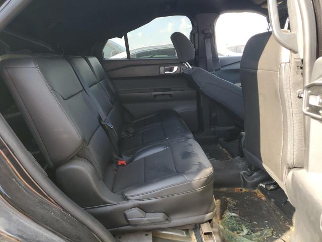 1FM5K8AB6NGA49230 - 2022 FORD EXPLORER POLICE INTERCEPTOR 黑色 照片 11