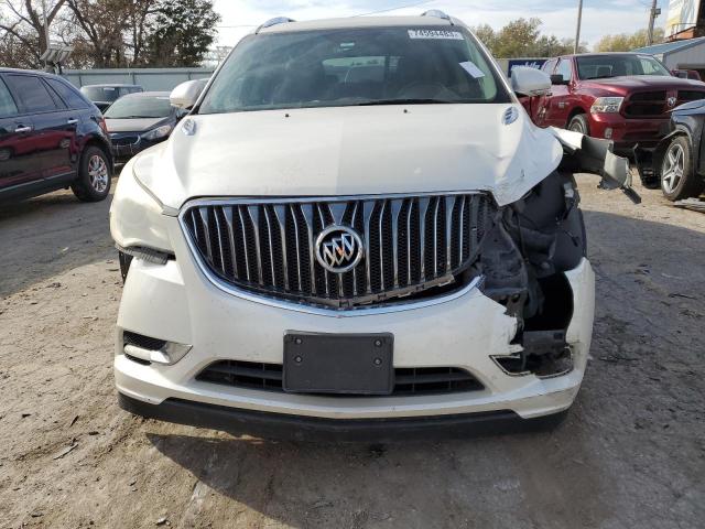 5GAKRDKD9DJ149353 - 2013 BUICK ENCLAVE WHITE photo 5