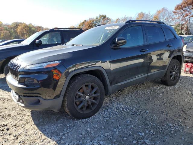 1C4PJMCBXEW296441 - 2014 JEEP CHEROKEE LATITUDE BLACK photo 1