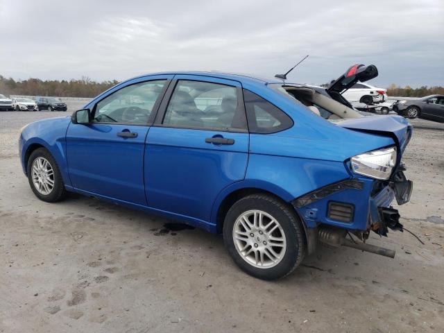 1FAHP3FN7BW104865 - 2011 FORD FOCUS SE BLUE photo 2