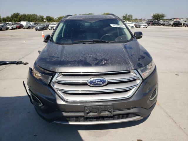 2FMPK3J86HBC63081 - 2017 FORD EDGE SEL GRAY photo 5