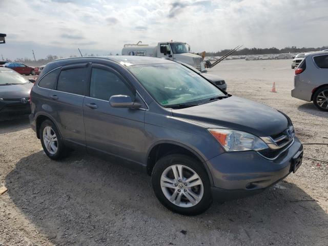 5J6RE4H73BL111185 - 2011 HONDA CR-V EXL GRAY photo 4