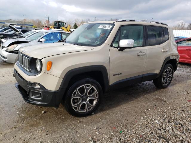 ZACCJBDT1FPC28618 - 2015 JEEP RENEGADE LIMITED BROWN photo 1