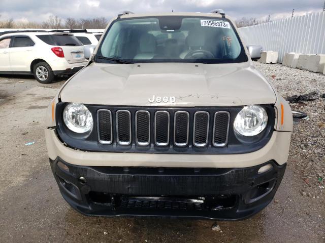 ZACCJBDT1FPC28618 - 2015 JEEP RENEGADE LIMITED BROWN photo 5