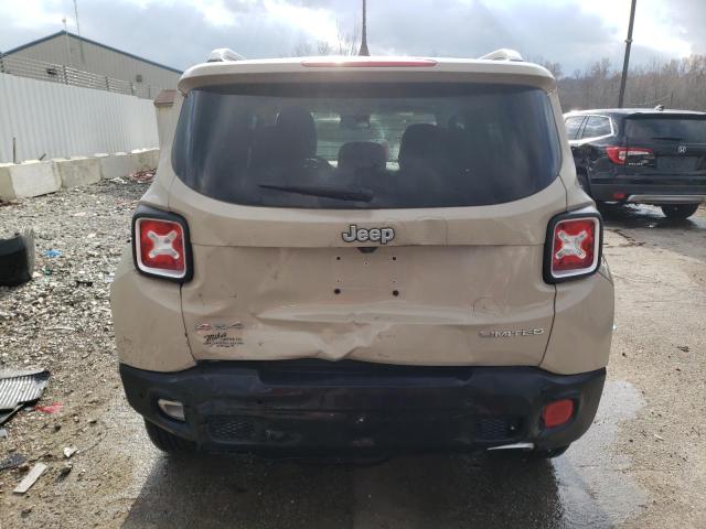 ZACCJBDT1FPC28618 - 2015 JEEP RENEGADE LIMITED BROWN photo 6