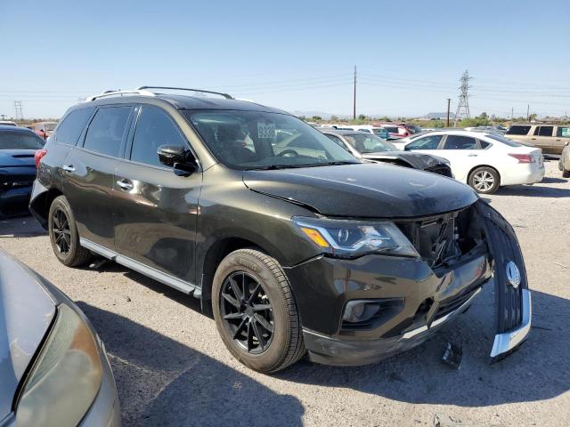 5N1DR2MN9HC613796 - 2017 NISSAN PATHFINDER S GREEN photo 4