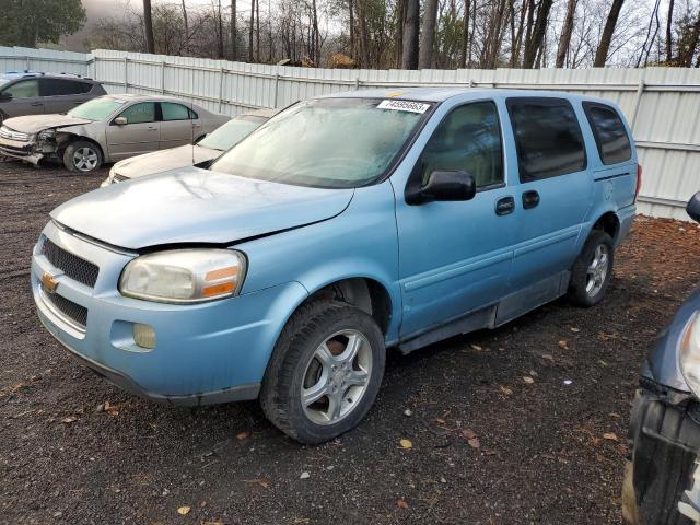1GBDV13167D121216 - 2007 CHEVROLET UPLANDER INCOMPLETE 蓝色 照片 1