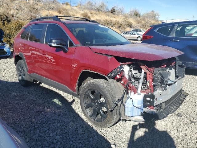 2T3S1RFV4NW255380 - 2022 TOYOTA RAV4 TRD OFF ROAD MAROON photo 4