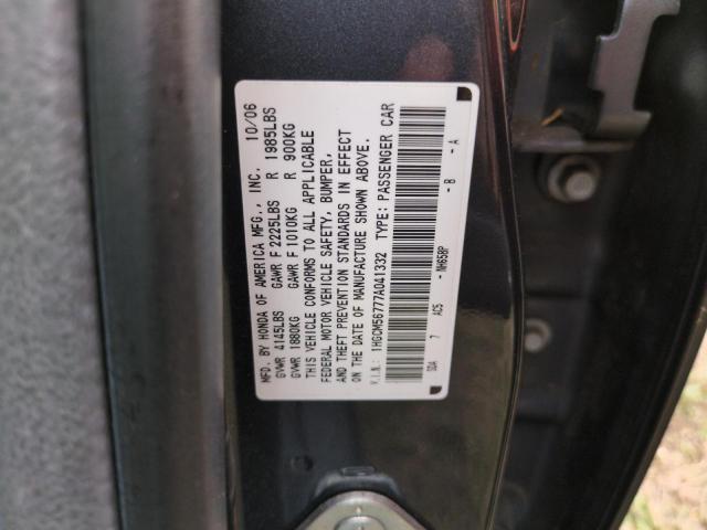 1HGCM56777A041332 - 2007 HONDA ACCORD EX BLUE photo 13