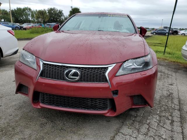 JTHCE1BL5D5010185 - 2013 LEXUS GS 350 MAROON photo 5