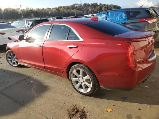 1G6AH5RX5F0124464 - 2015 CADILLAC ATS LUXURY RED photo 2