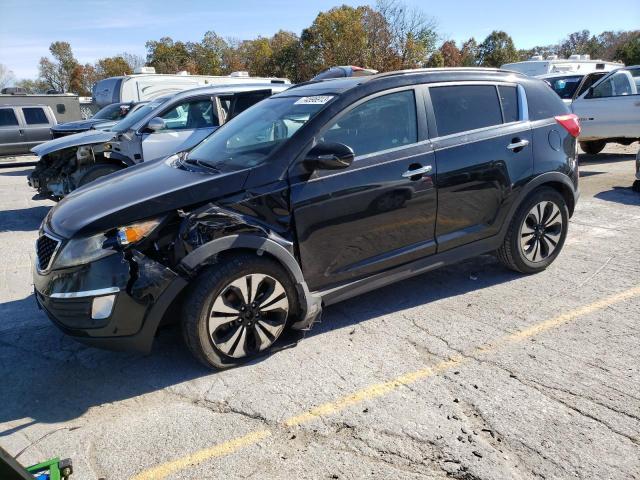 KNDPC3A67C7295989 - 2012 KIA SPORTAGE SX BLACK photo 1