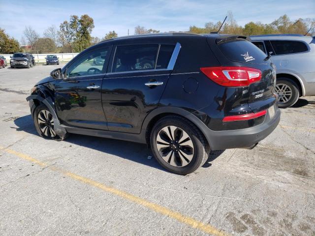 KNDPC3A67C7295989 - 2012 KIA SPORTAGE SX BLACK photo 2