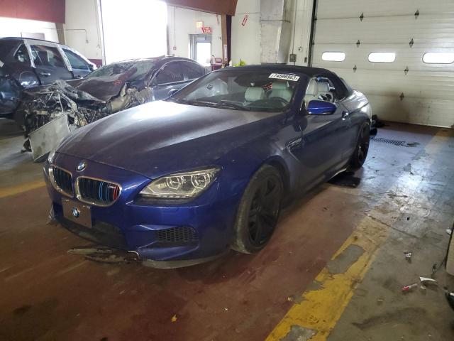WBSLZ9C54CC985462 - 2012 BMW M6 BLUE photo 1
