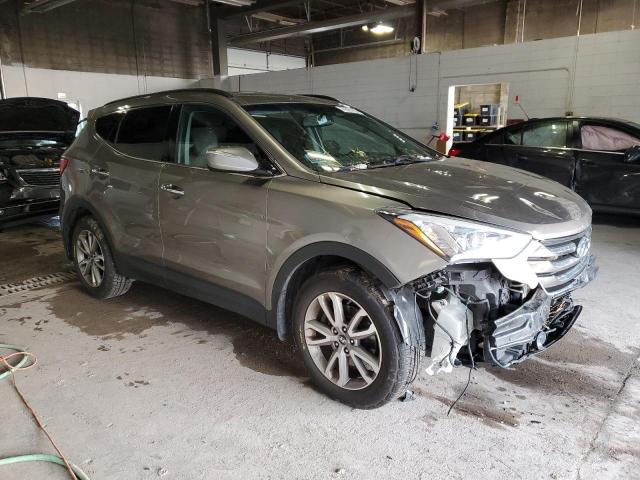 5XYZUDLA2EG212083 - 2014 HYUNDAI SANTA FE S SILVER photo 4