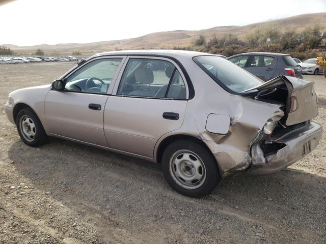 1NXBR12E9YZ339031 - 2000 TOYOTA COROLLA VE BEIGE photo 2