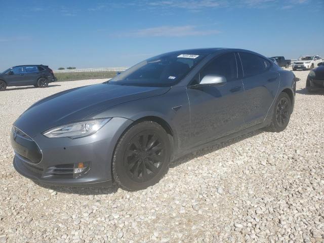 5YJSA1DP7DFP10037 - 2013 TESLA MODEL S Մոխրագույն լուսանկար 1