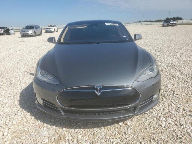 5YJSA1DP7DFP10037 - 2013 TESLA MODEL S Մոխրագույն լուսանկար 5