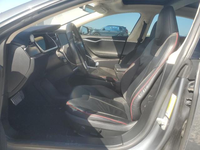 5YJSA1DP7DFP10037 - 2013 TESLA MODEL S Մոխրագույն լուսանկար 7