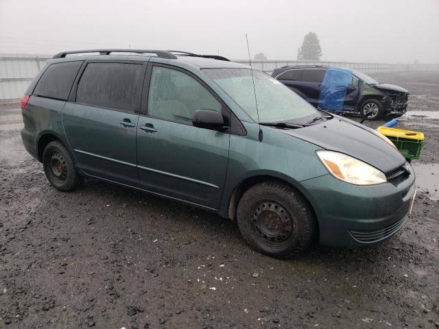 5TDZA23C24S019738 - 2004 TOYOTA SIENNA CE GREEN photo 4