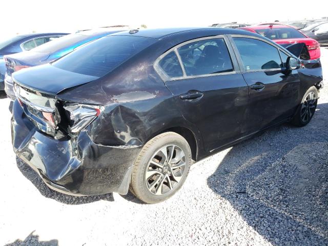 19XFB2F93DE073849 - 2013 HONDA CIVIC EXL შავი ფოტო 3