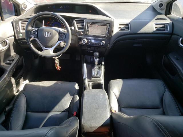 19XFB2F93DE073849 - 2013 HONDA CIVIC EXL შავი ფოტო 8