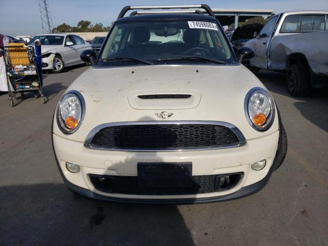 WMWSV3C54DT391710 - 2013 MINI COOPER S CREAM photo 5