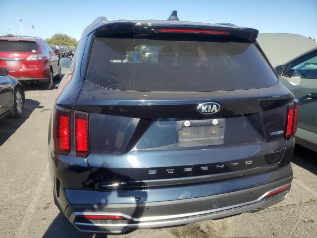 KNDRG4LGXM5059648 - 2021 KIA SORENTO S BLACK photo 6