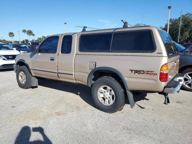 4TASN92NXYZ576107 - 2000 TOYOTA TACOMA XTRACAB PRERUNNER TAN photo 2