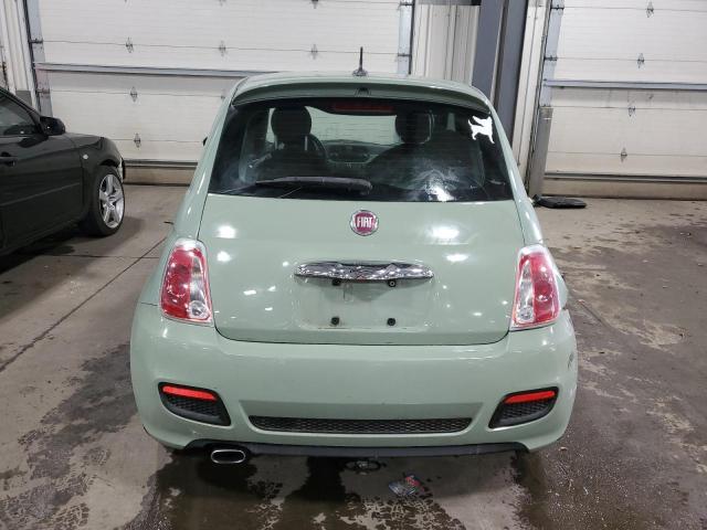 3C3CFFBR5DT684549 - 2013 FIAT 500 SPORT GREEN photo 6