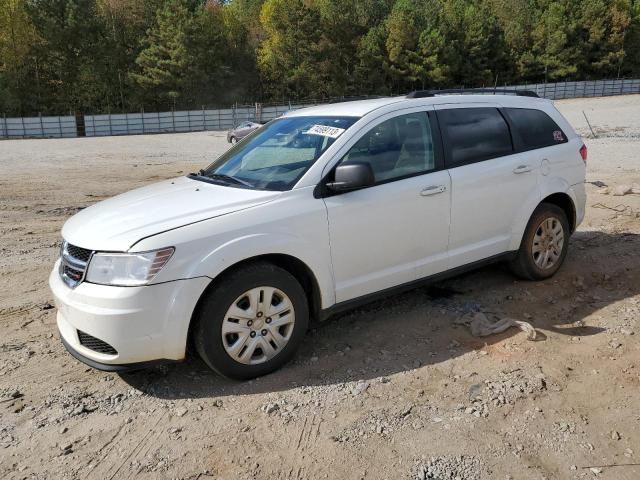 3C4PDCAB3KT764094 - 2019 DODGE JOURNEY 4D SE WHITE photo 1