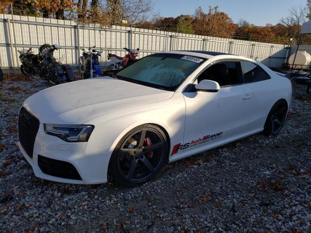 WUAC6AFR3EA900970 - 2014 AUDI RS5 WHITE photo 1