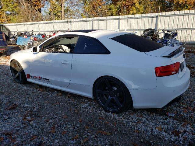 WUAC6AFR3EA900970 - 2014 AUDI RS5 WHITE photo 2