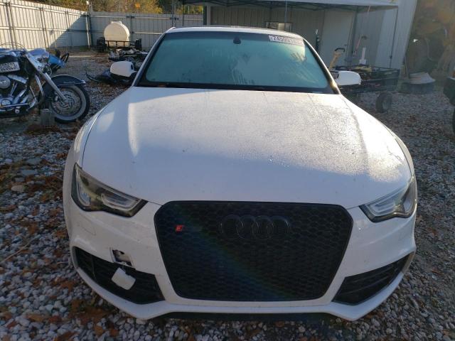 WUAC6AFR3EA900970 - 2014 AUDI RS5 WHITE photo 5