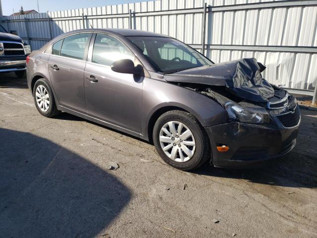 1G1PD5SH9B7226169 - 2011 CHEVROLET CRUZE LS GRAY photo 4