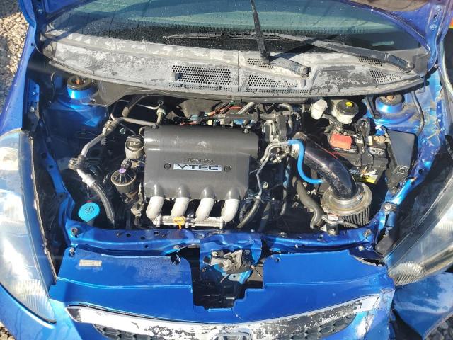 JHMGD37697S034711 - 2007 HONDA FIT S BLUE photo 11