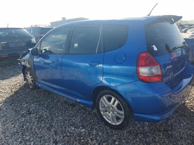 JHMGD37697S034711 - 2007 HONDA FIT S 蓝色 照片 2