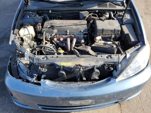 4T1BE32K12U616890 - 2002 TOYOTA CAMRY LE BLUE photo 11