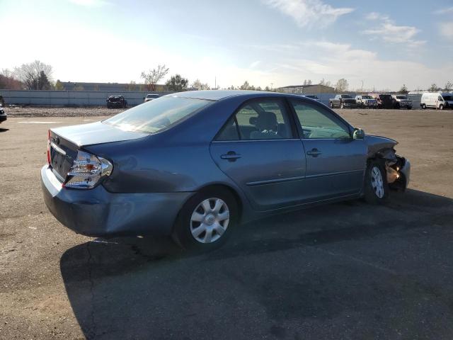 4T1BE32K12U616890 - 2002 TOYOTA CAMRY LE BLUE photo 3