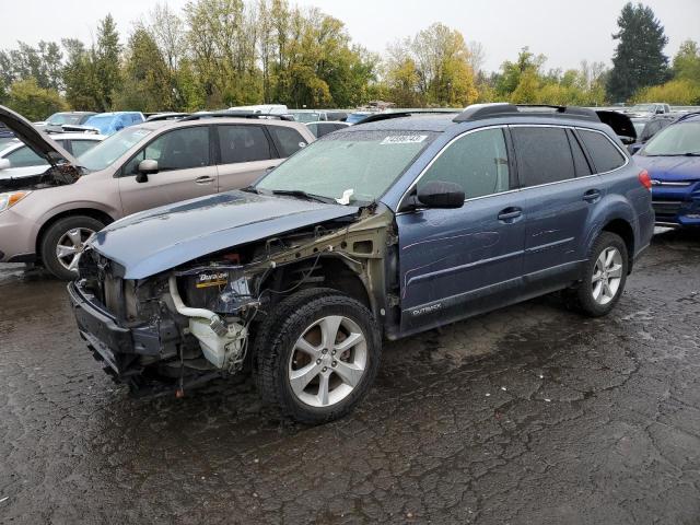 4S4BRBKC2D3318218 - 2013 SUBARU OUTBACK 2.5I LIMITED BLUE photo 1