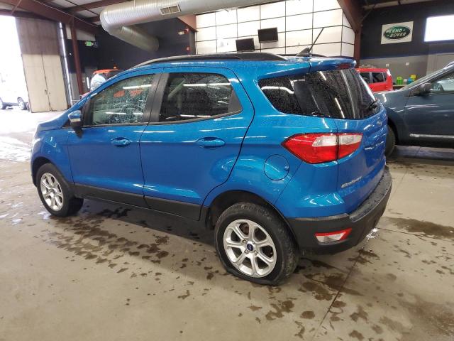 MAJ6S3GL5KC280883 - 2019 FORD ECOSPORT SE BLUE photo 2