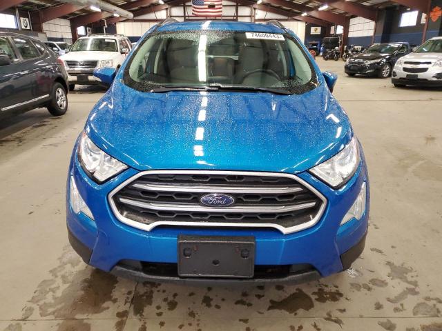 MAJ6S3GL5KC280883 - 2019 FORD ECOSPORT SE BLUE photo 5