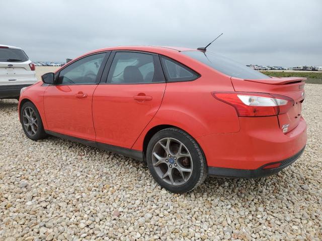 1FADP3F26DL198780 - 2013 FORD FOCUS SE RED photo 2