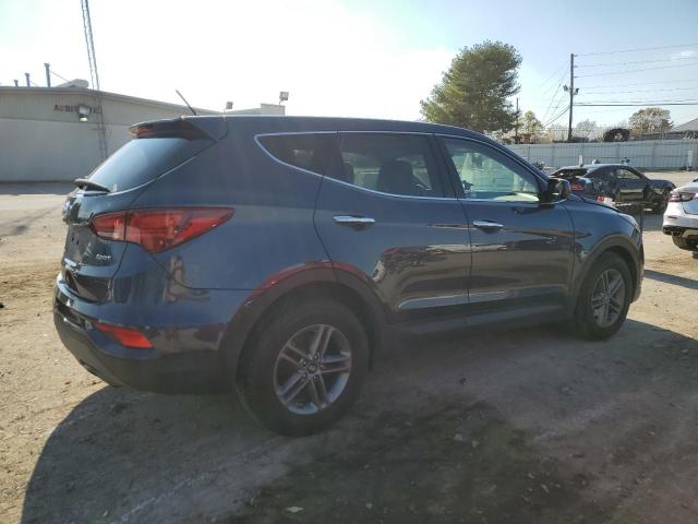 5NMZT3LB6JH094139 - 2018 HYUNDAI SANTA FE S BLUE photo 3