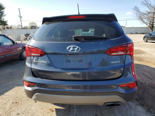 5NMZT3LB6JH094139 - 2018 HYUNDAI SANTA FE S BLUE photo 6